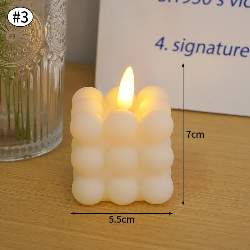 Bougie Luma – Bougie LED Vintage à Lumière Chaleureuse