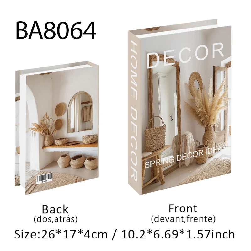 Livre Milano – Livre Décoratif & Boîte de Rangement Design