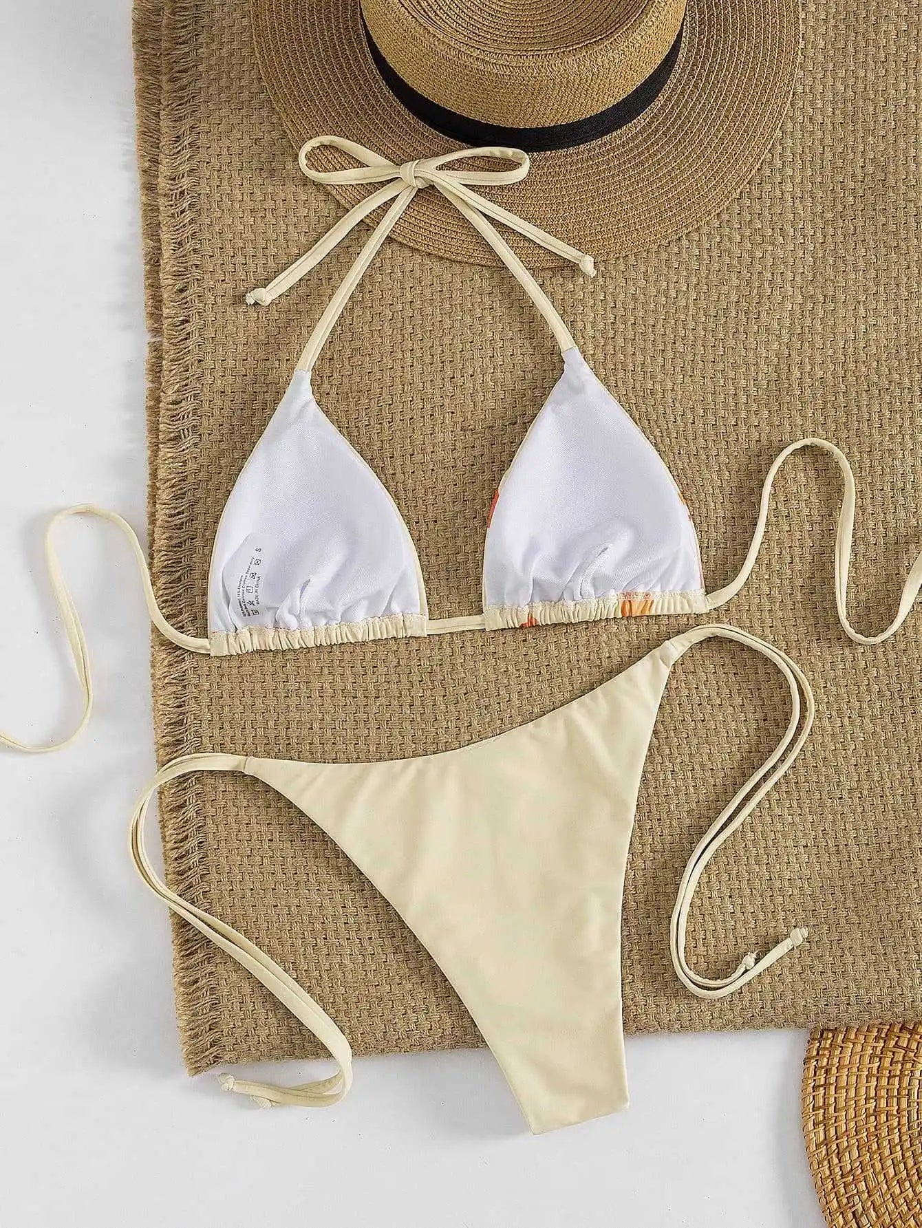 Bikini Flora – Bikini Fleuri 2 Pièces