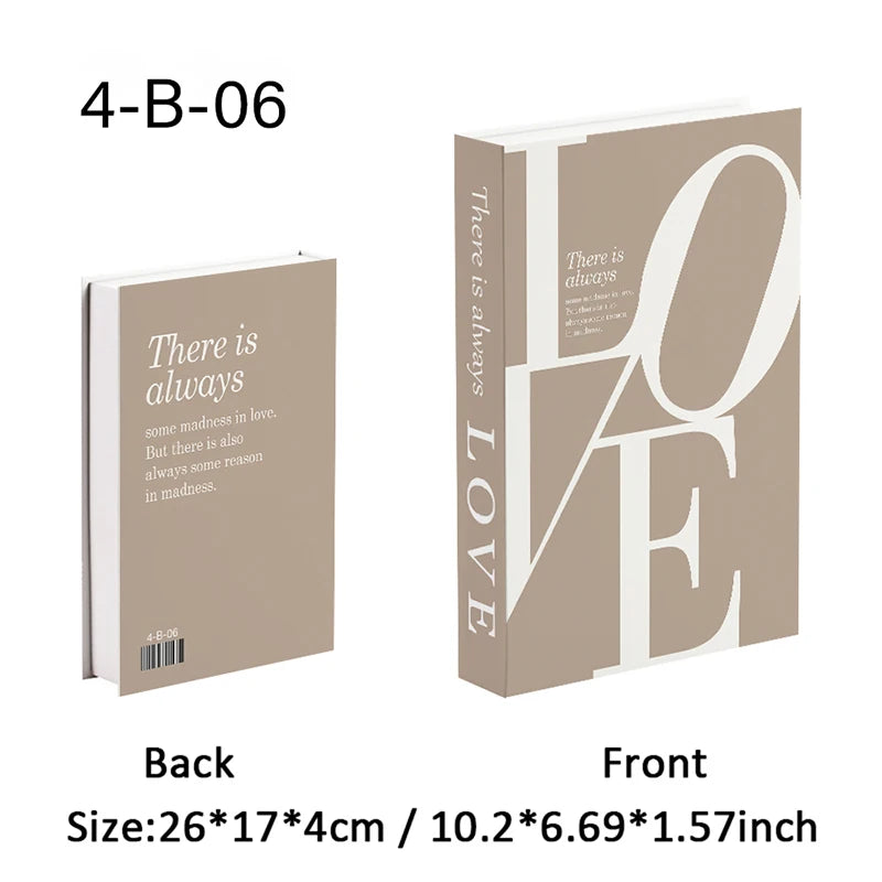 Livre Milano – Livre Décoratif & Boîte de Rangement Design