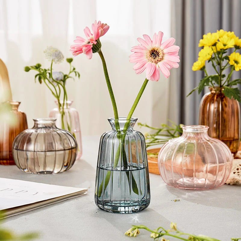 Vase Élia – Vase en Verre Transparent Minimaliste