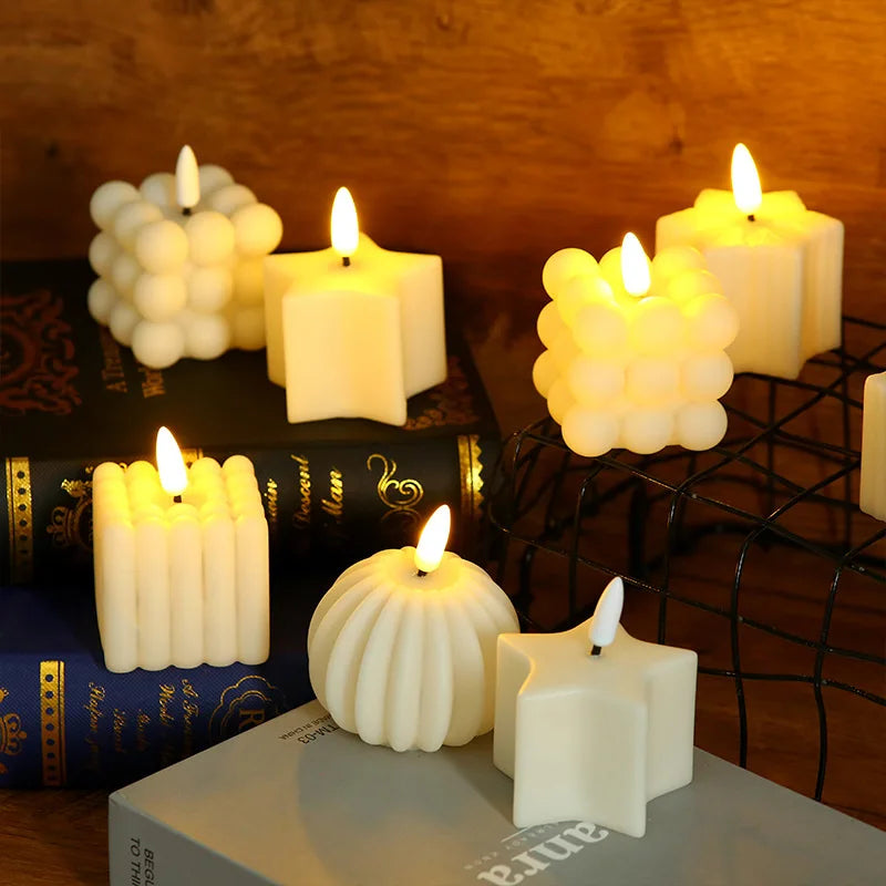 Bougie Luma – Bougie LED Vintage à Lumière Chaleureuse