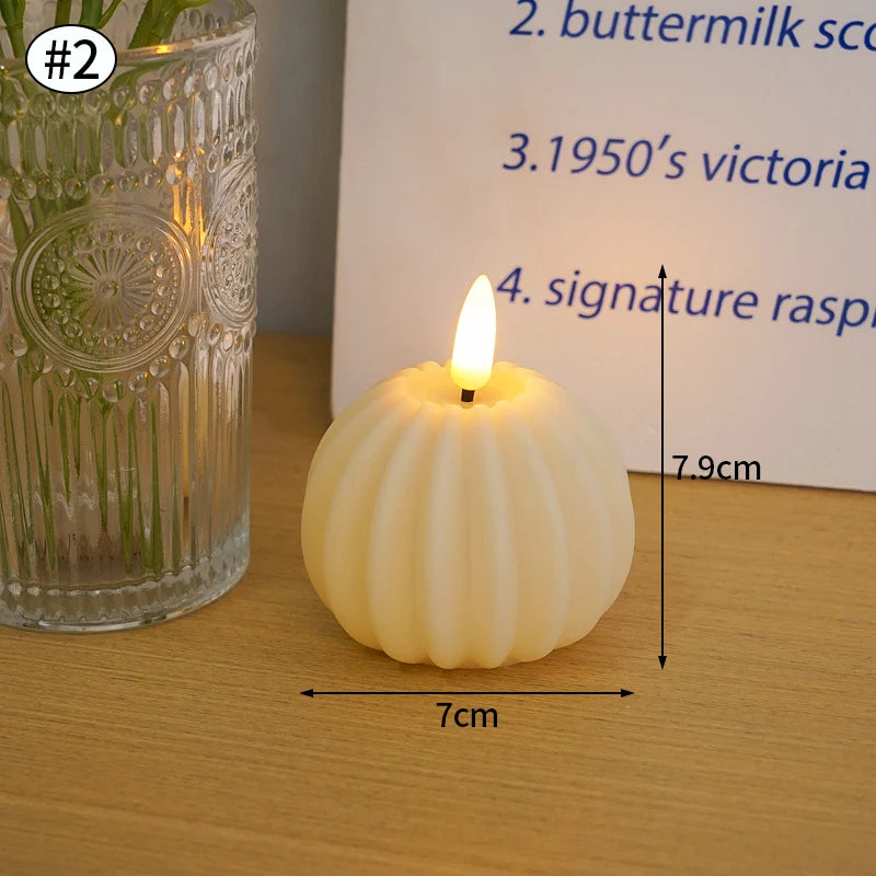 Bougie Luma – Bougie LED Vintage à Lumière Chaleureuse