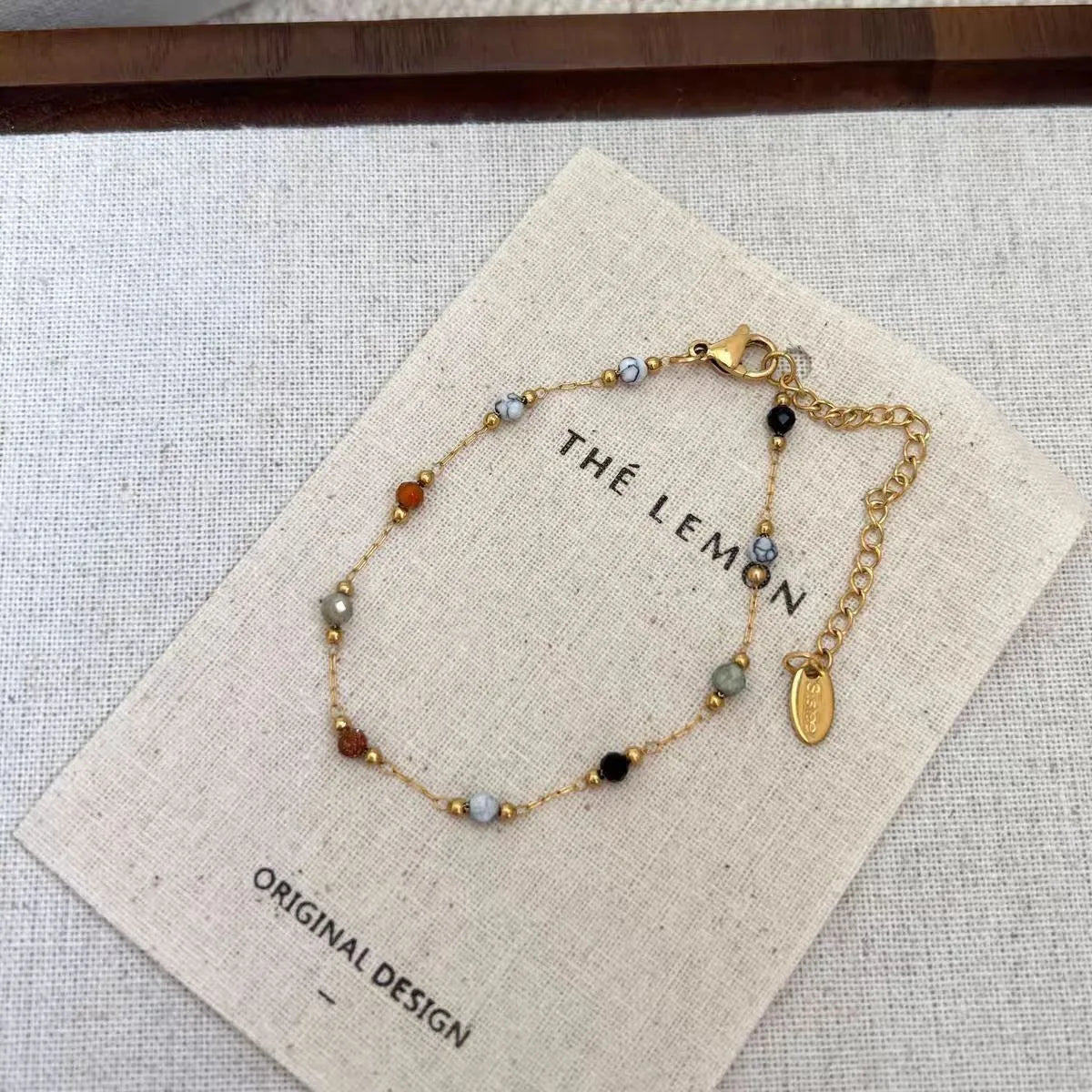 Bracelet Flora – Bracelet Fleur Perlée