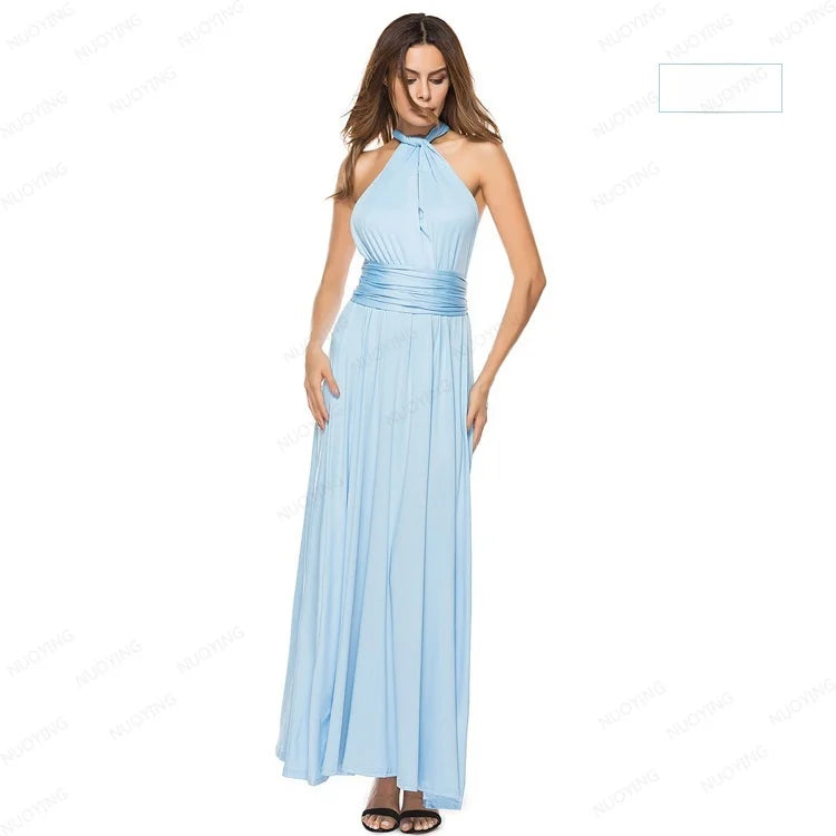 Robe Soléna – Robe Longue Dos Croisé