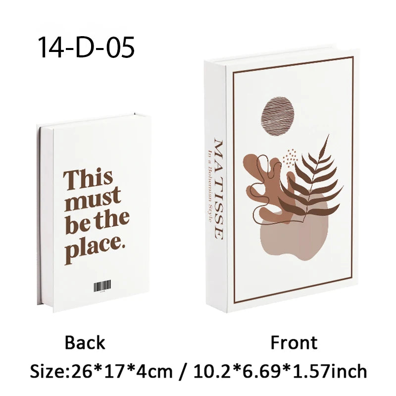 Livre Milano – Livre Décoratif & Boîte de Rangement Design