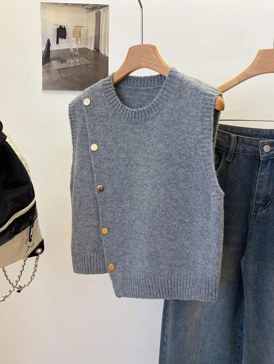 Pull sans manches Camille – Maille Essentielle