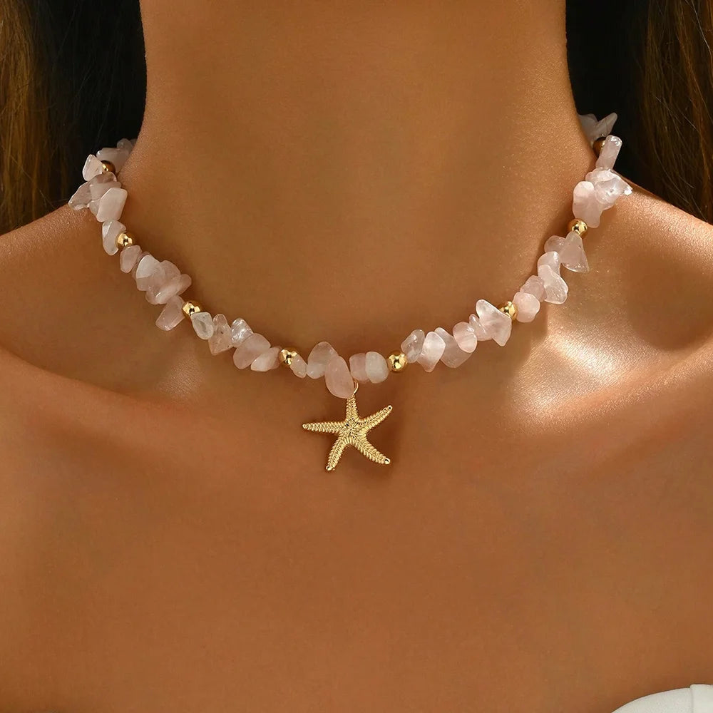Collier Néréa – Collier Coquillage Bohème