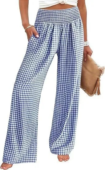 Pantalon Camille – Vichy Élégance