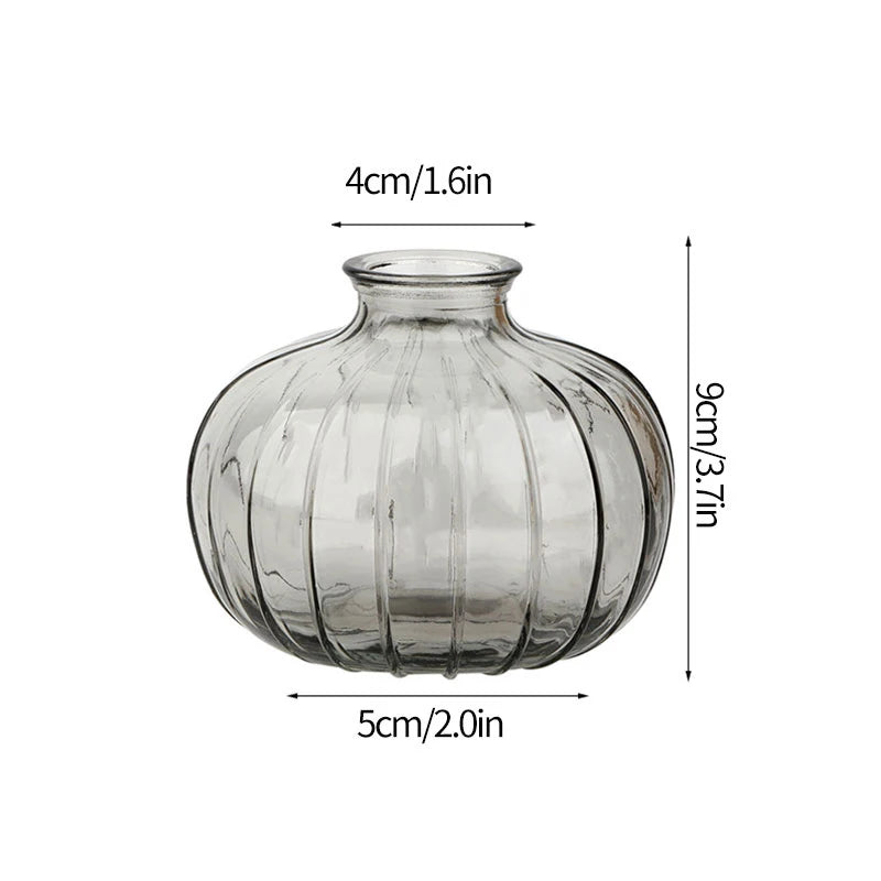 Vase Élia – Vase en Verre Transparent Minimaliste