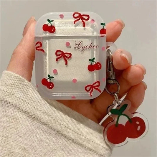 Luna Case – Cherries & Bow