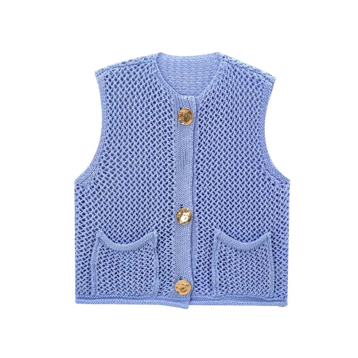Gilet Élise – Maille Vintage