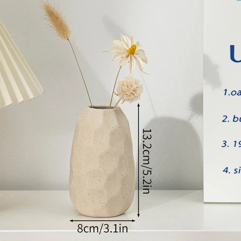 Vase Alba – Vase Décoratif en Céramique Minimaliste