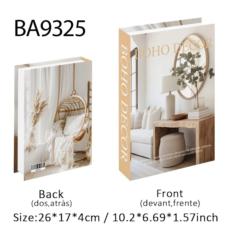 Livre Milano – Livre Décoratif & Boîte de Rangement Design