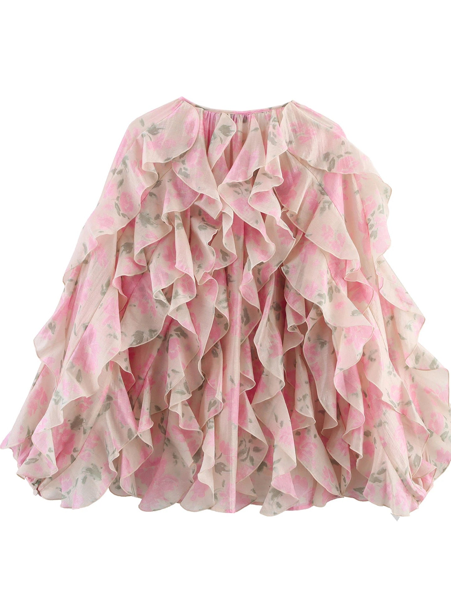 Blouse Élise – Volants Élégance