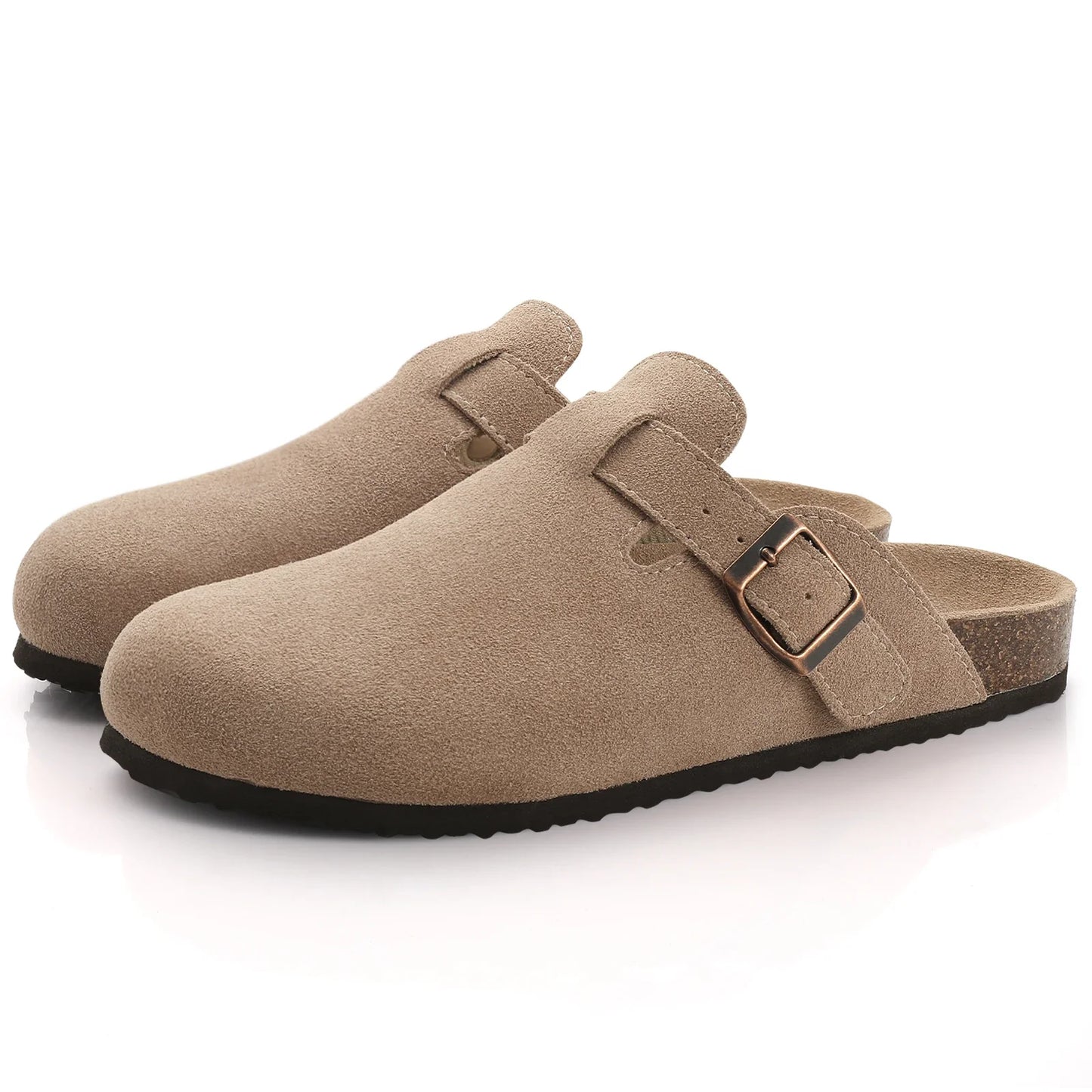 Mules Alma – Sabots en Daim & Liège