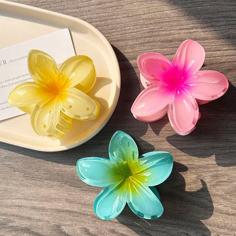 Pince Hibiscus – Coffret de 3 Pinces Fleuries