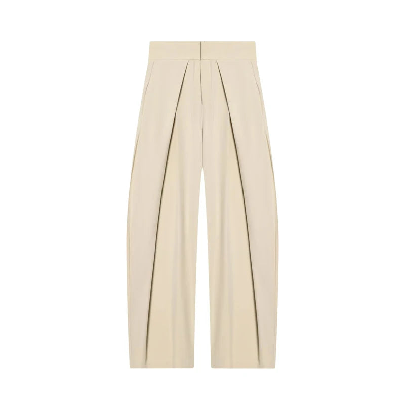 Pantalon Alba – Plissé Graphique
