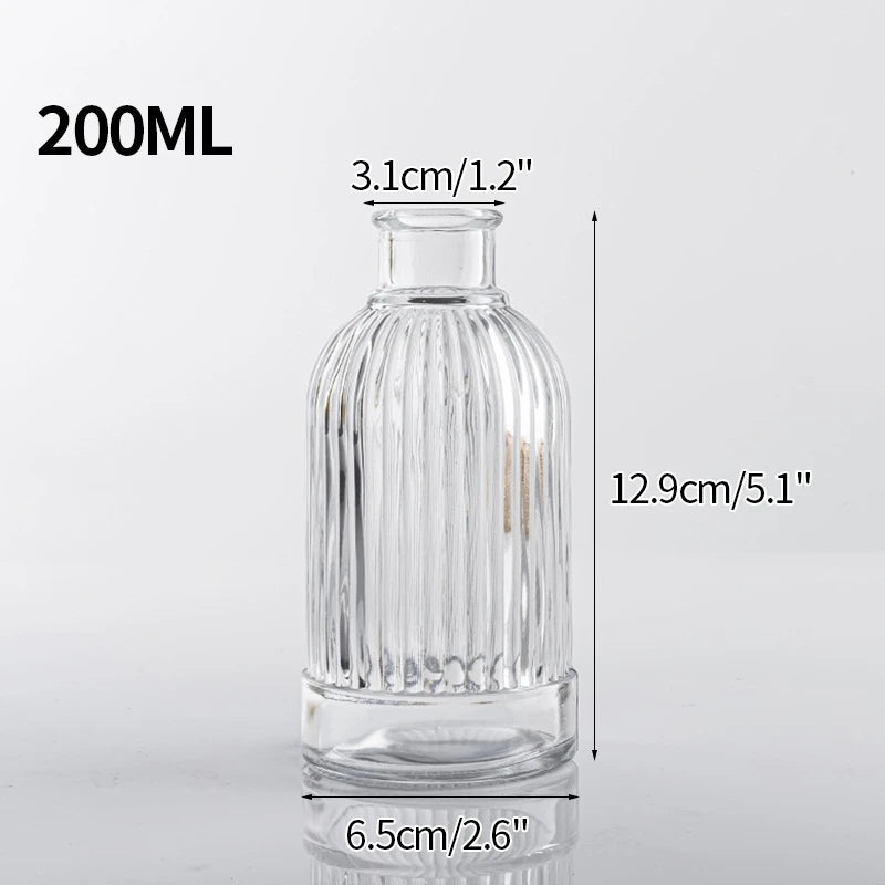 Vase Élia – Vase en Verre Transparent Minimaliste