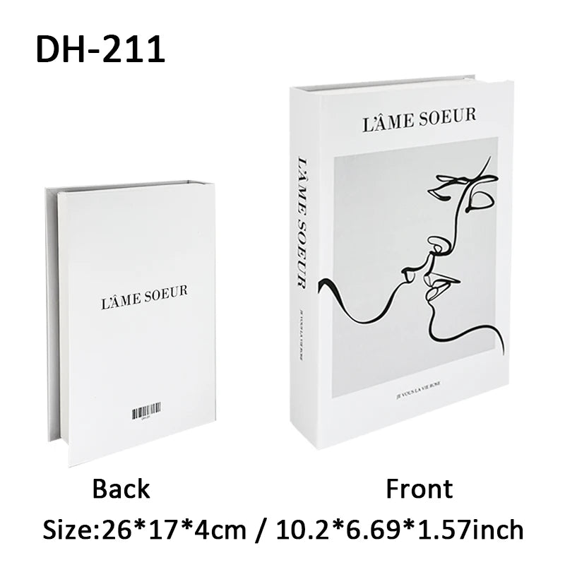 Livre Milano – Livre Décoratif & Boîte de Rangement Design