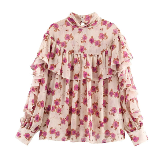 Blouse Alba – Élégance Florale