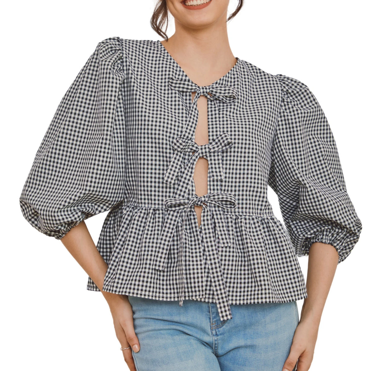 Blouse Chloé – Babydoll Y2K