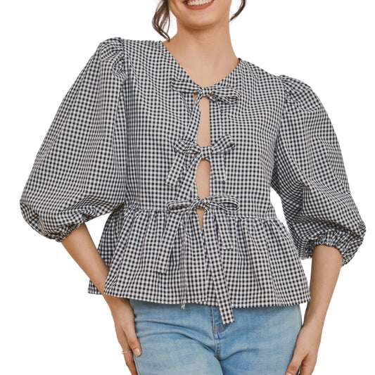 Blouse Chloé – Babydoll Y2K