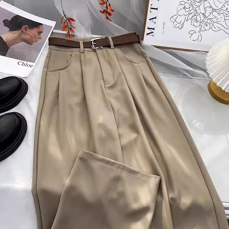 Pantalon Élina – Pantalon Tailleur Taille Haute