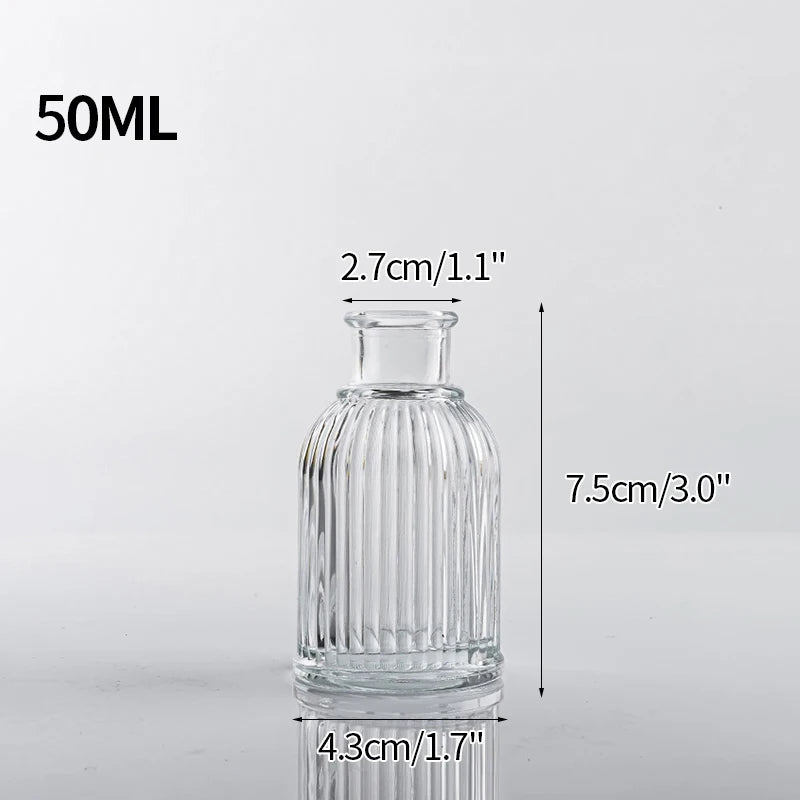 Vase Élia – Vase en Verre Transparent Minimaliste