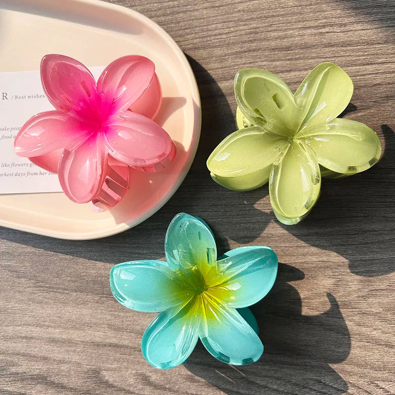 Pince Hibiscus – Coffret de 3 Pinces Fleuries