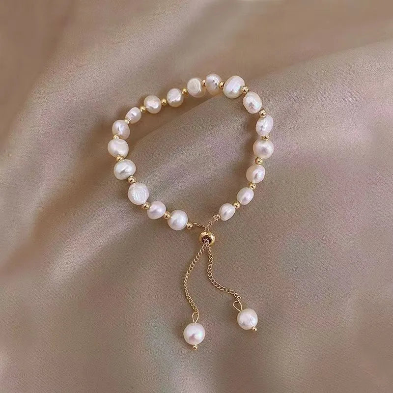 Bracelet Flora – Bracelet Fleur Perlée
