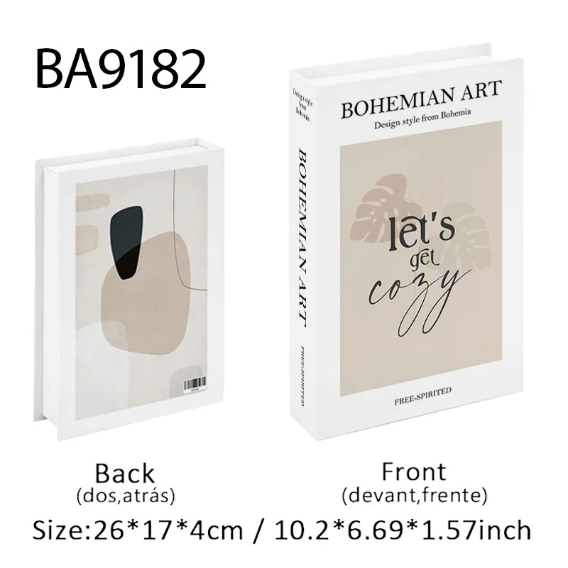Livre Milano – Livre Décoratif & Boîte de Rangement Design