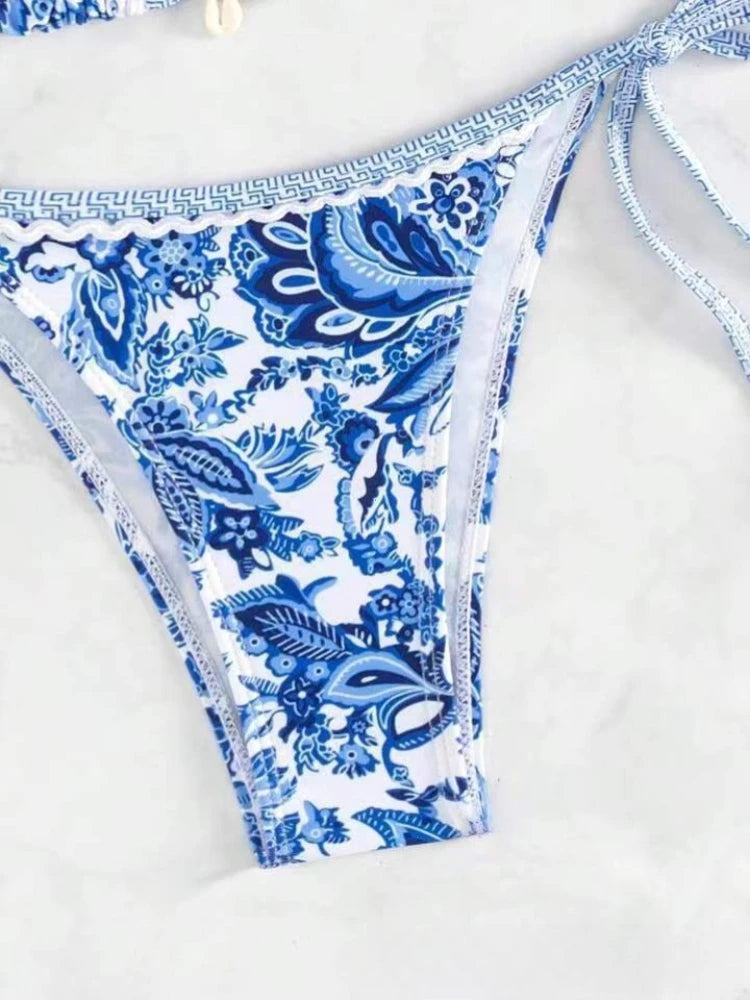 Bikini Azura – Bikini Triangle Imprimé