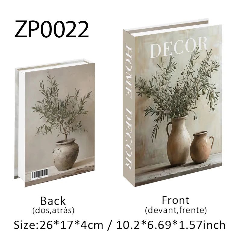 Livre Milano – Livre Décoratif & Boîte de Rangement Design