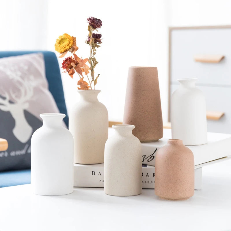 Vase Alba – Vase Décoratif en Céramique Minimaliste