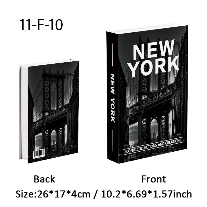 Livre Milano – Livre Décoratif & Boîte de Rangement Design