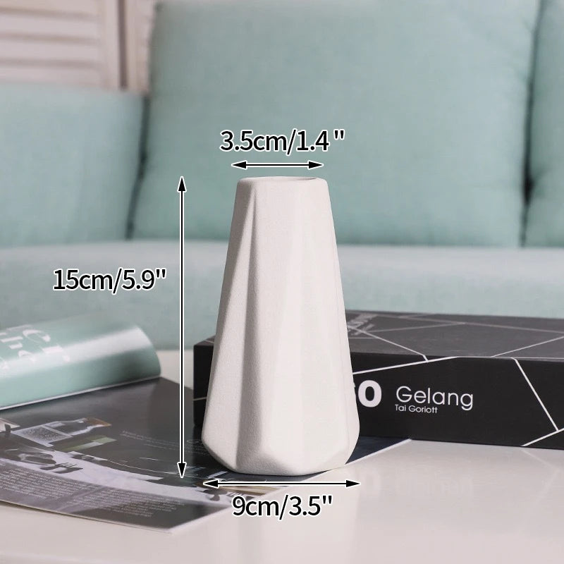 Vase Alba – Vase Décoratif en Céramique Minimaliste