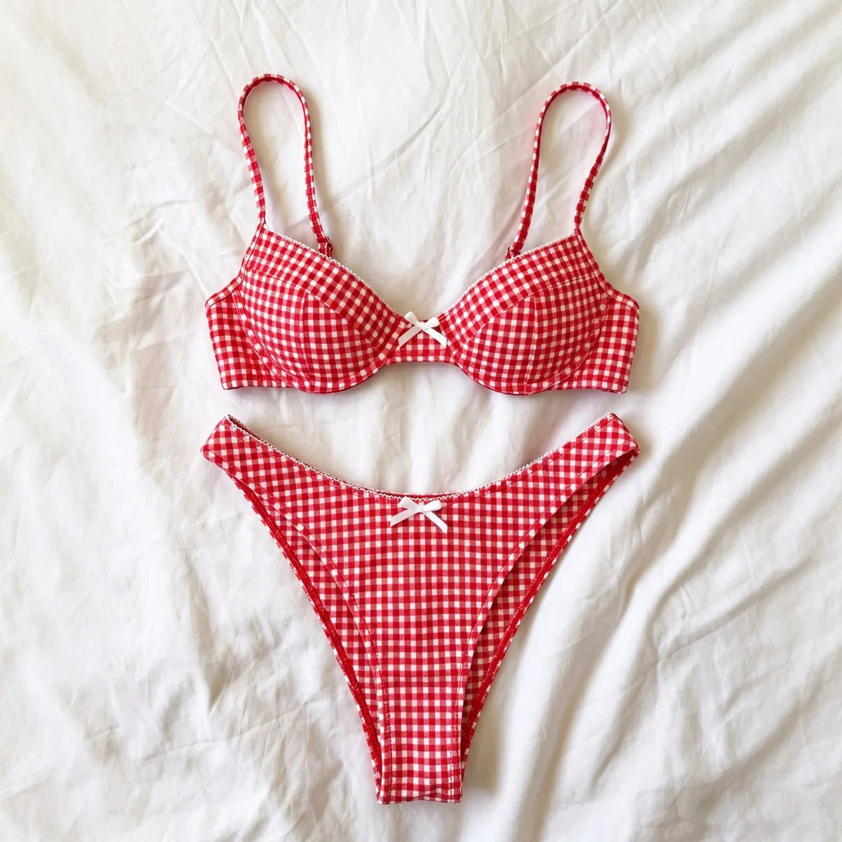 Maillot Ava – Bikini Push-Up à Pois
