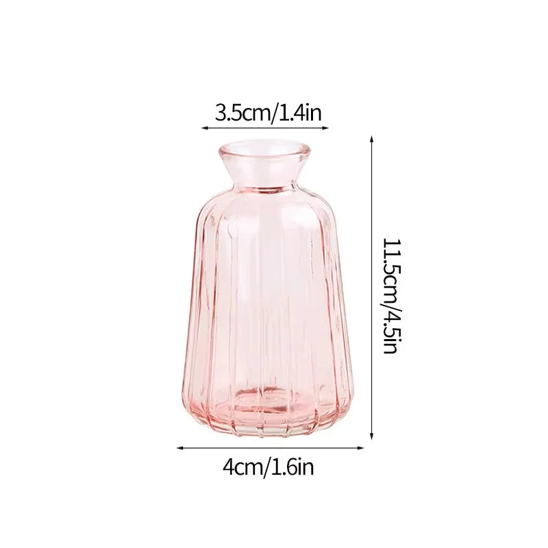 Vase Élia – Vase en Verre Transparent Minimaliste