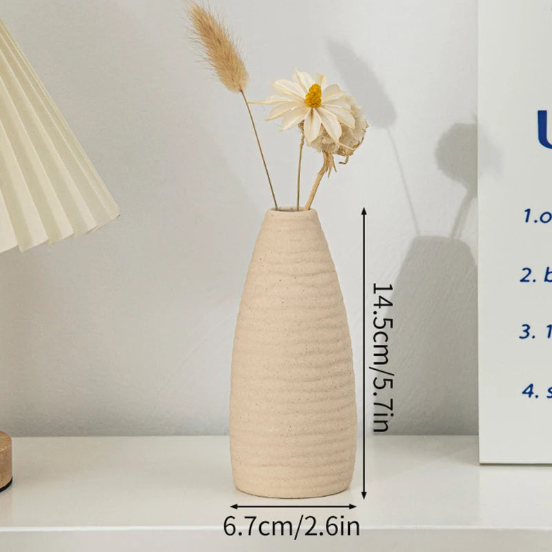 Vase Alba – Vase Décoratif en Céramique Minimaliste