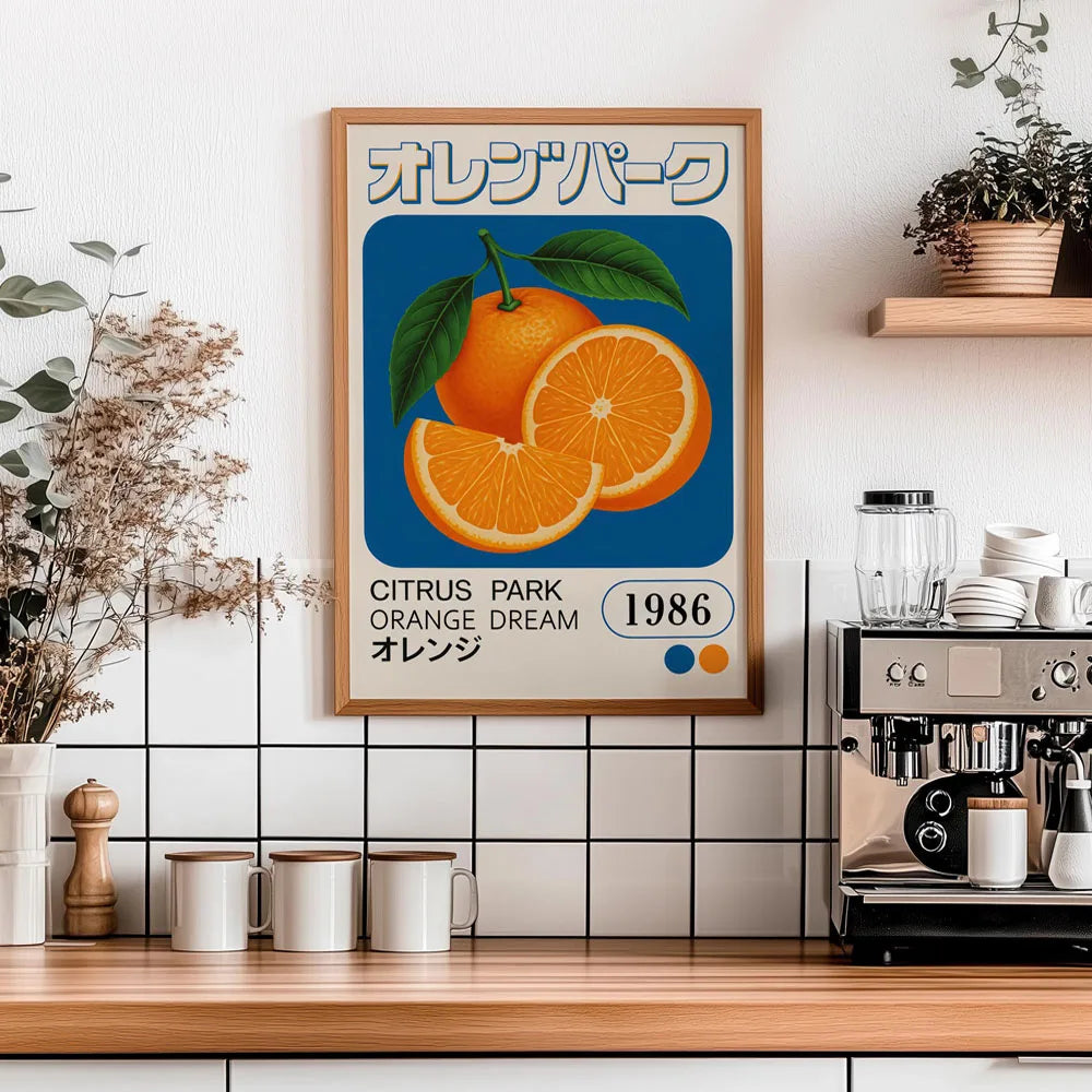 Affiche Capri – Toile Murale "La Dolce Vita" Citrons de Capri