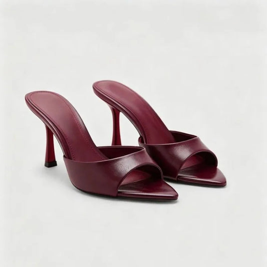 Riviera Mules – Elegance Heeled Mules