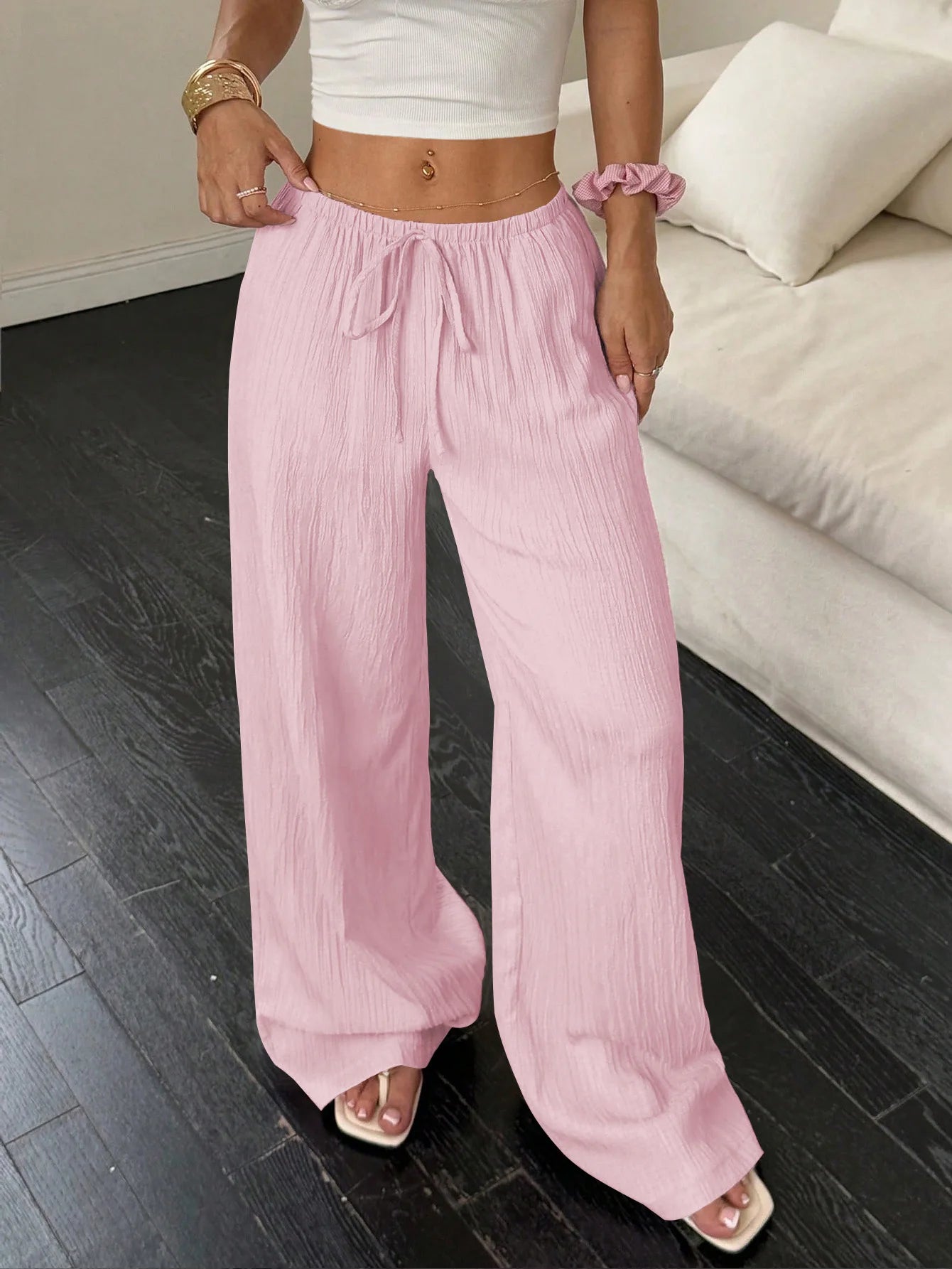 Pantalon Camille – Bohème Plissé