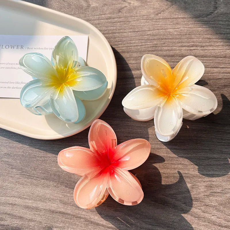 Pince Hibiscus – Coffret de 3 Pinces Fleuries