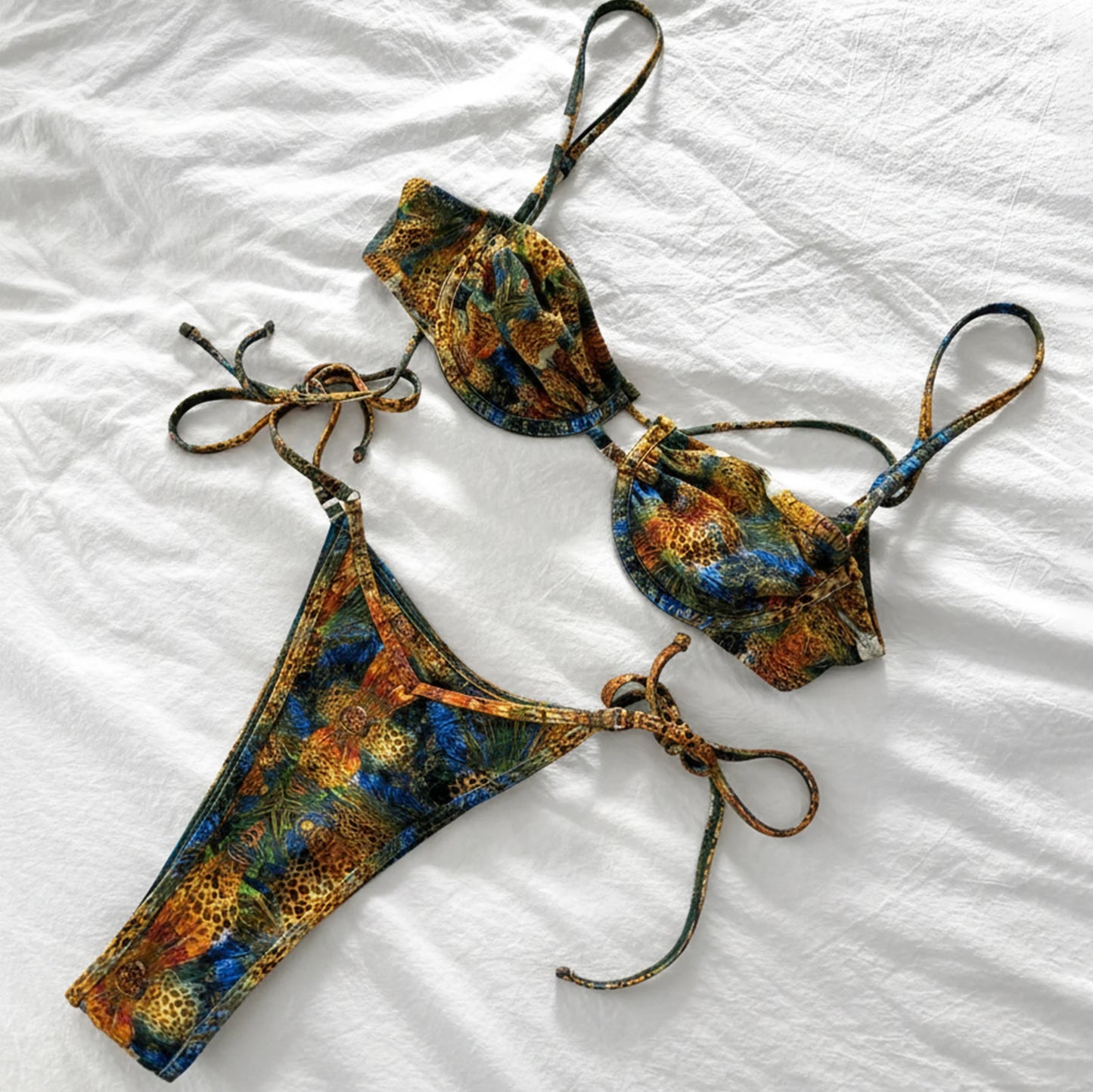 Maillot Ava – Bikini Push-Up à Pois
