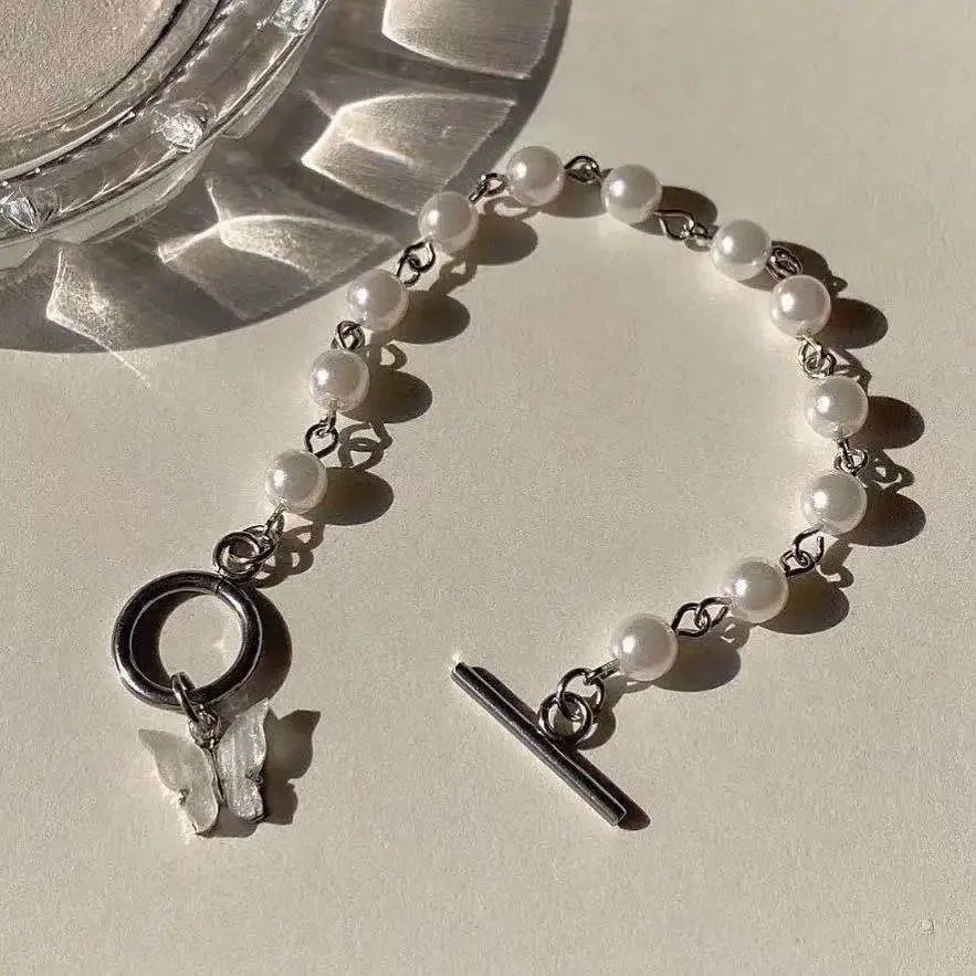 Bracelet Flora – Bracelet Fleur Perlée