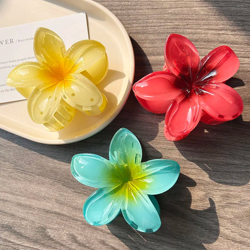 Pince Hibiscus – Coffret de 3 Pinces Fleuries