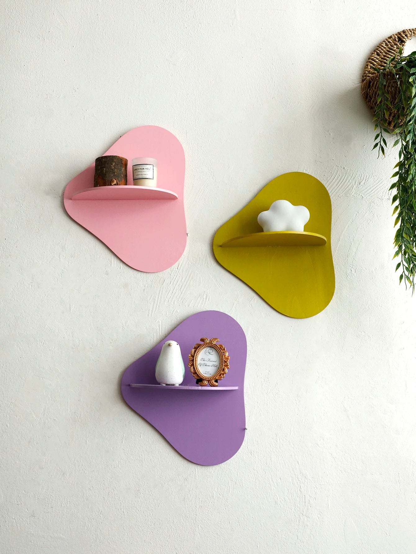Étagère Soléa – Étagère Murale Bohème pour Cristaux & Décoration