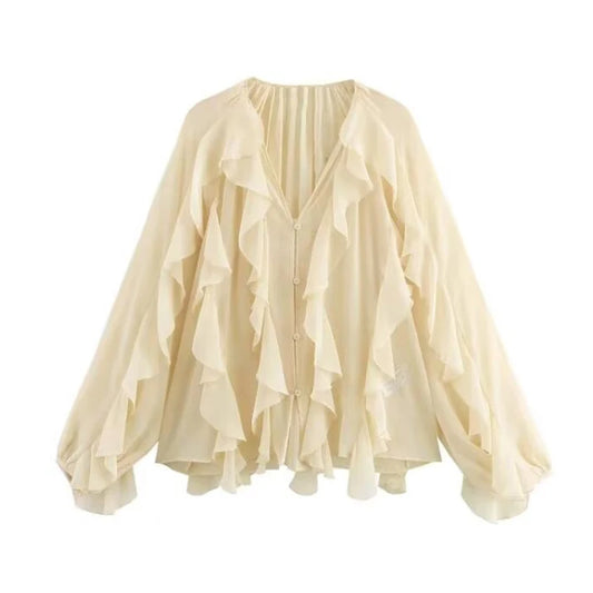 Blouse Élise – Romantic Mist
