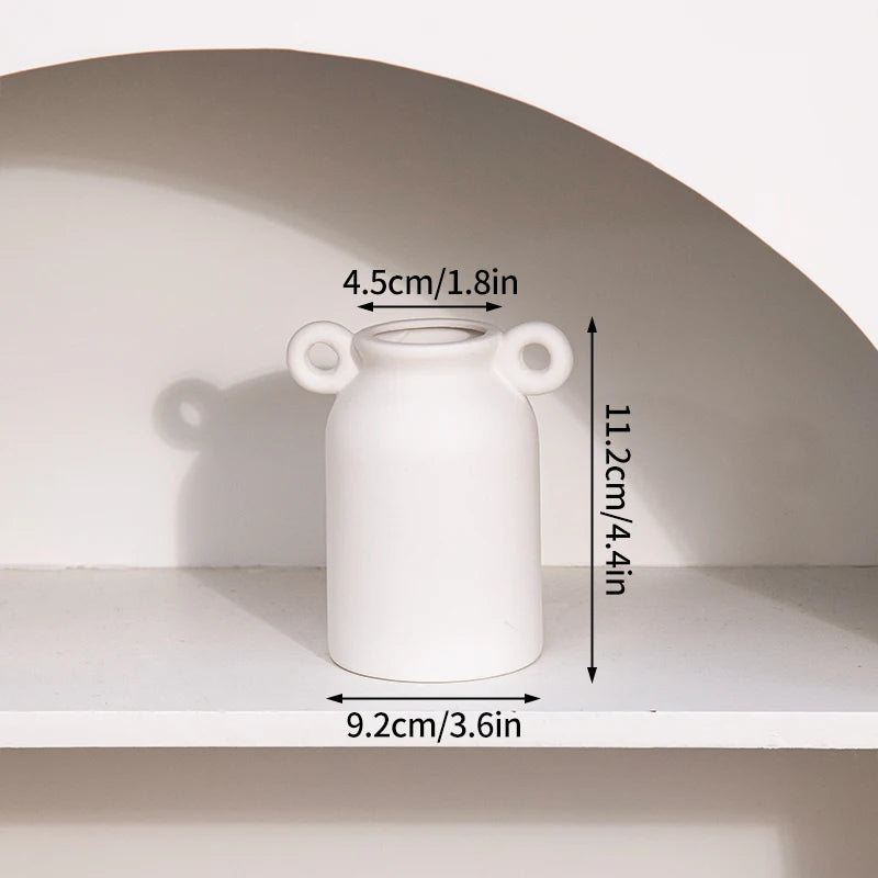 Vase Alba – Vase Décoratif en Céramique Minimaliste